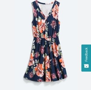 French Grey Troian Brushed Knit Dress